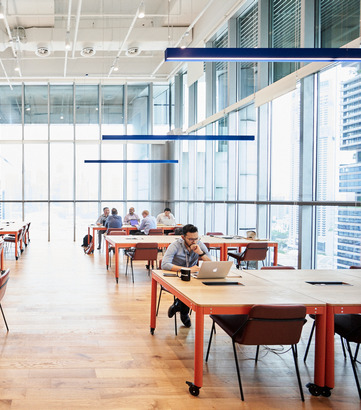 WeWork - Suntec Tower 5 - interior view 1