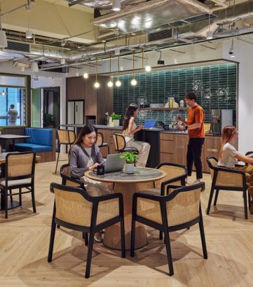 JustCo - 108 Robinson Road - interior view 1