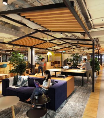JustCo - Marina Square - interior view 1