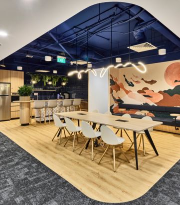 The Work Boulevard - 20 Collyer Quay - interior view 2