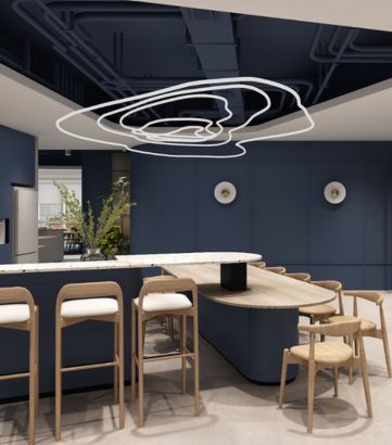 The Work Boulevard - Raffles Place - interior view 3