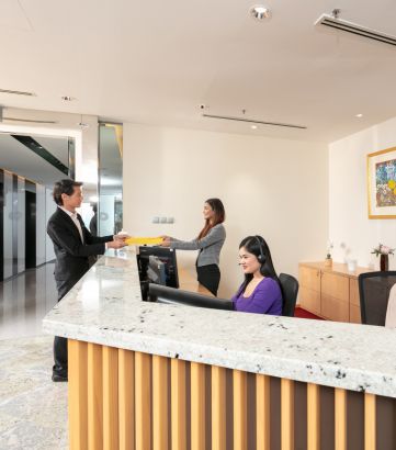 Servcorp - Suntec Tower 3 - interior view 3