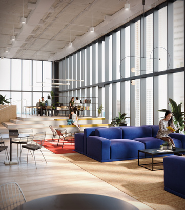WeWork - Suntec Tower 5 - interior view 4