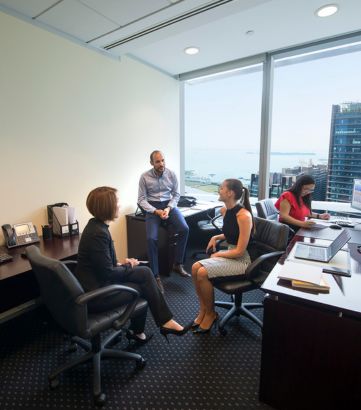 Servcorp - Marina Bay Financial Centre - interior view 4