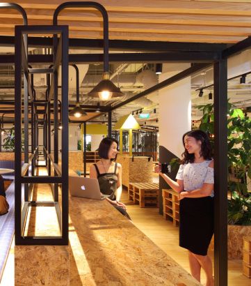 JustCo - Marina Square - interior view 4